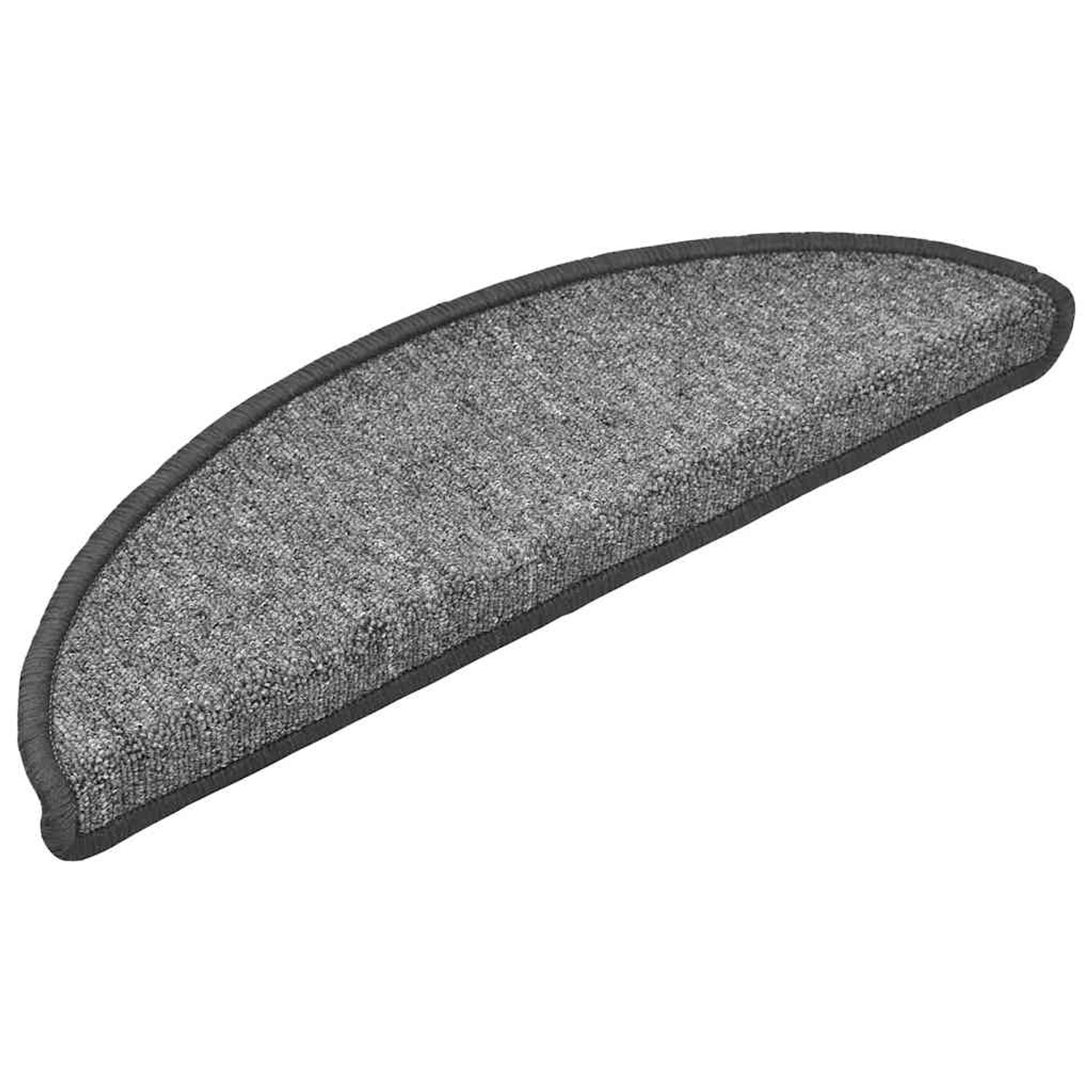 vidaXL Stufenmatten 30 Stk 56x17x3 cm Dunkelgrau Halbrund 3365734 günstig online kaufen