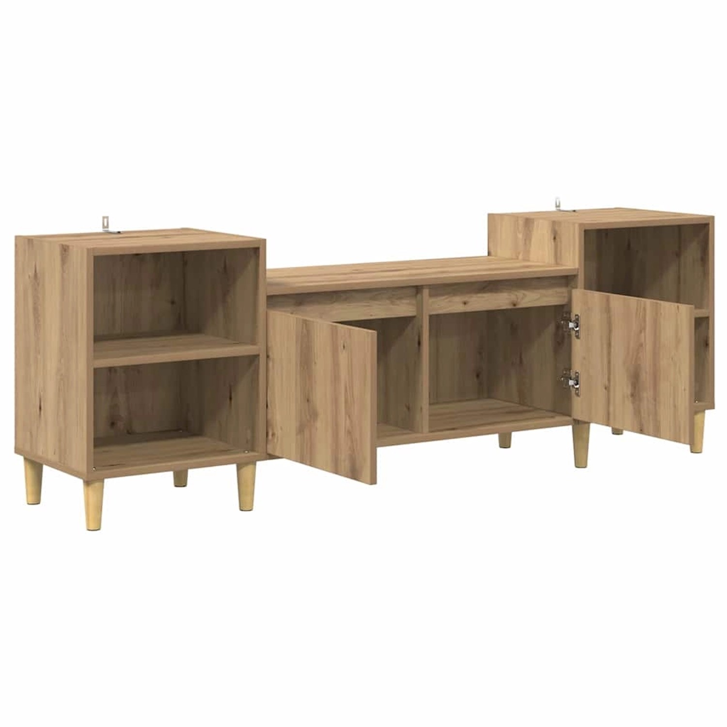 vidaXL TV-Schrank Artisan-Eiche 160 x 35 x 55 cm Holzwerkstoff 881025 günstig online kaufen