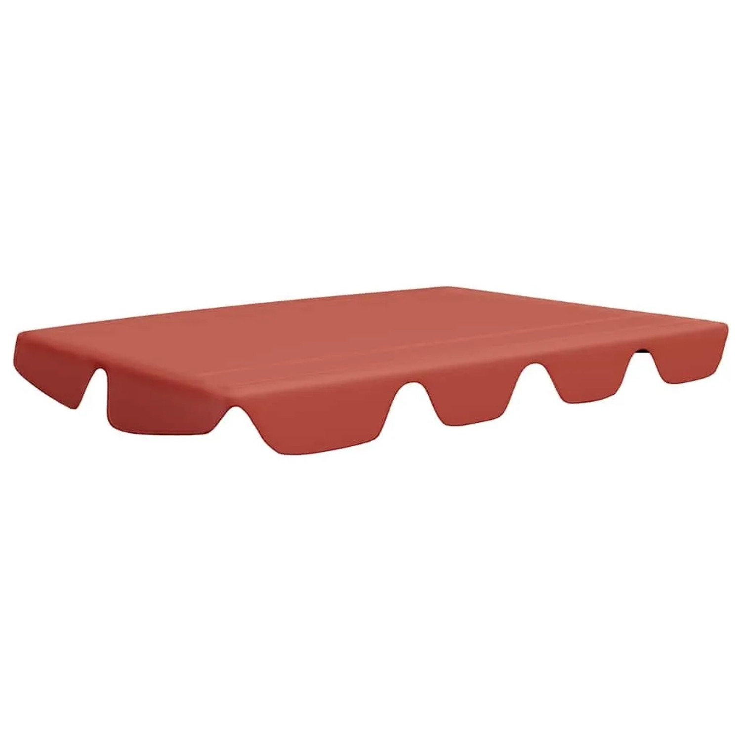 vidaXL Ersatzdach für Hollywoodschaukel Terracotta 150/130x105/70 cm 312100
