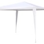 Lex Pavillon 3x3 m Gartenpavillon Gartenzelt Partyzelt Partypavillon Partyzelt Weiß