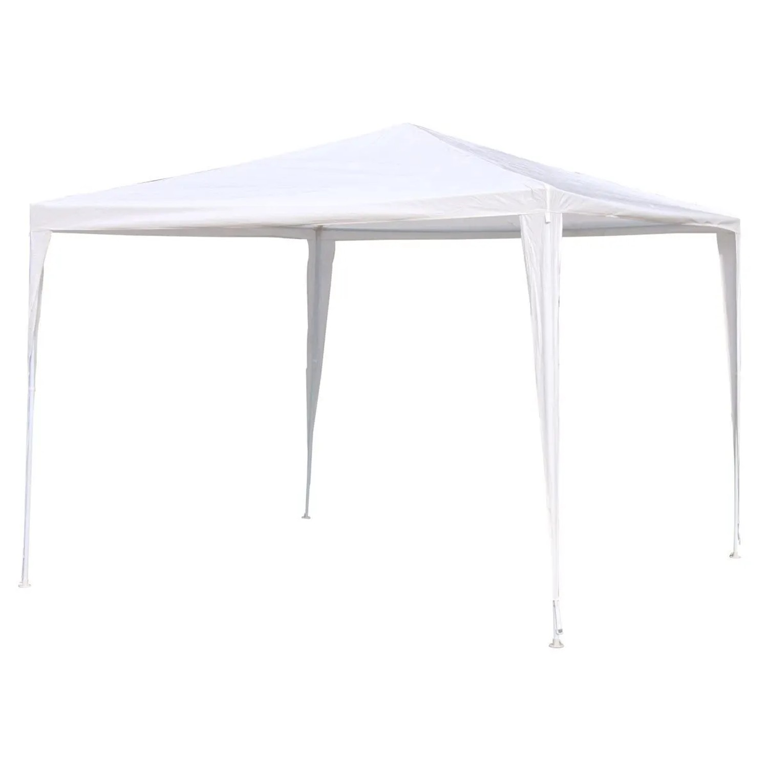 Lex Pavillon 3x3 m Gartenpavillon Gartenzelt Partyzelt Partypavillon Partyzelt Weiß