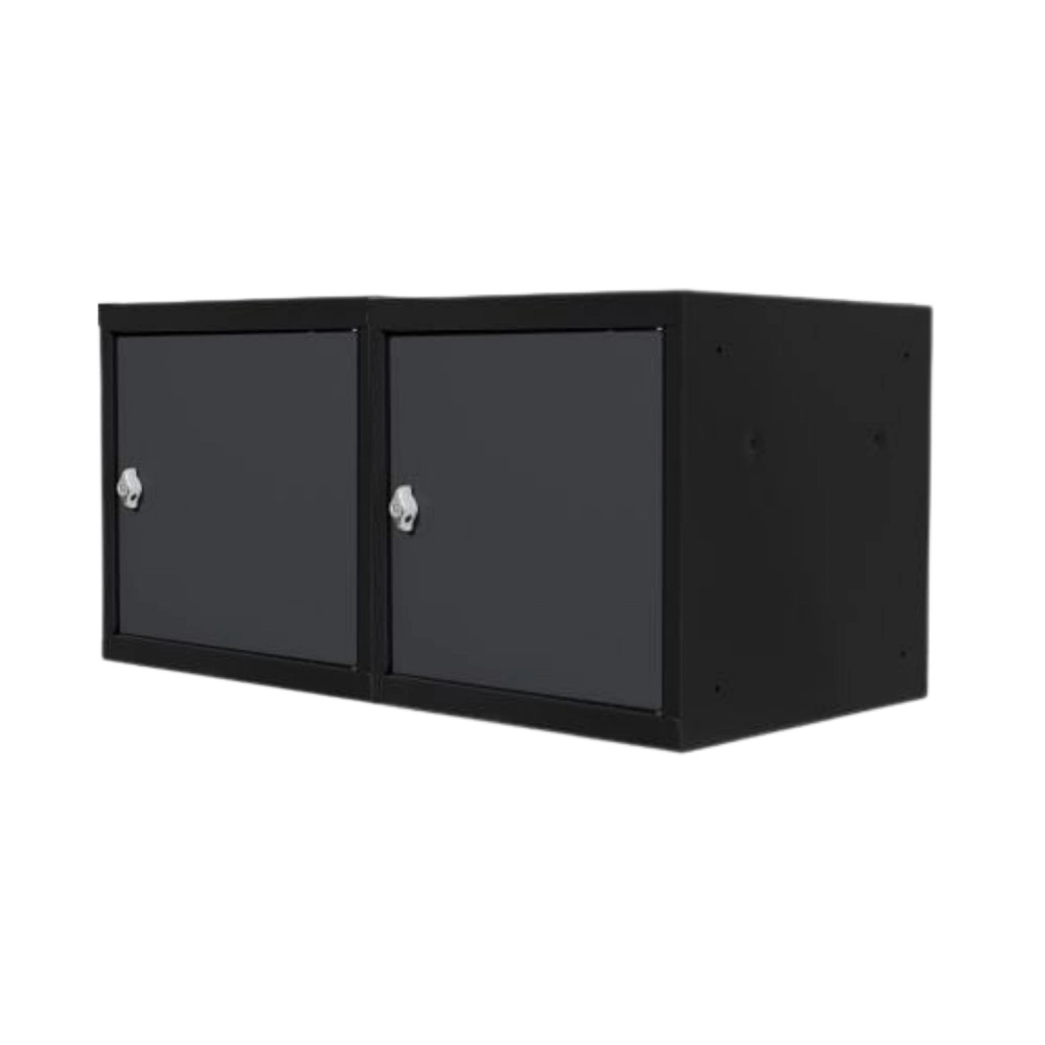 PROREGAL Mega Deal 2x Schließfachwürfel Blocky Mit Drehriegelschloss Für Vo günstig online kaufen