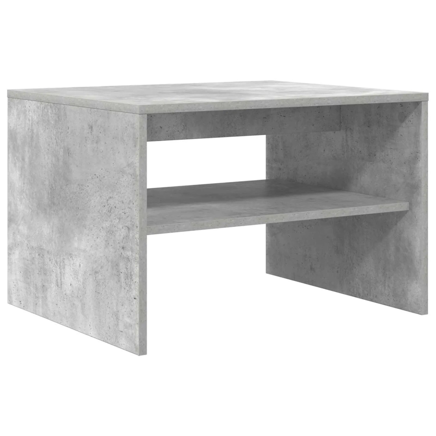 vidaXL Couchtisch Beton Grau 60 x 50 x 40 cm Holzwerkstoff 8000271 günstig online kaufen