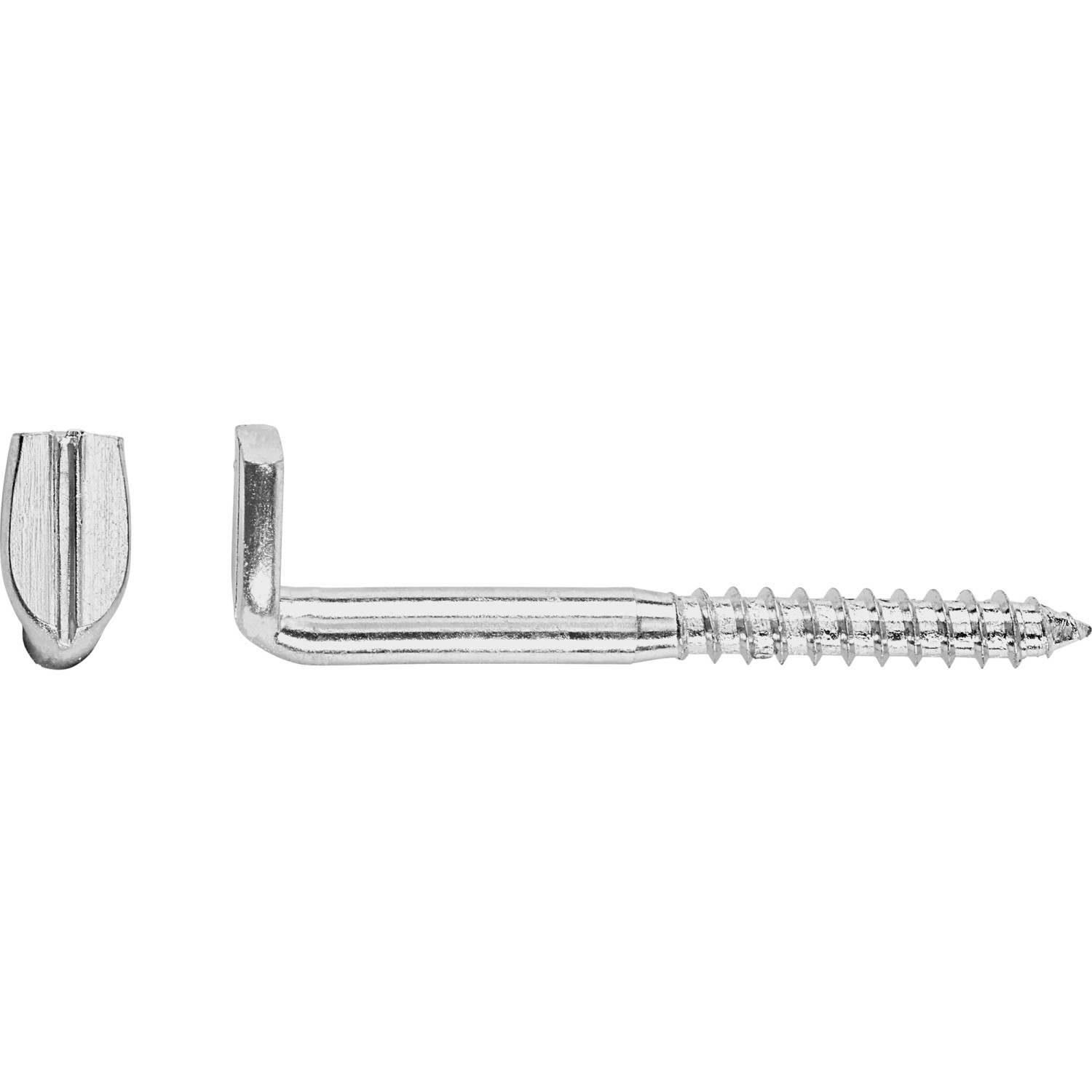 LUX Schlitzhaken Verzinkt Ø 5,2 mm x 50 mm 40 Stück