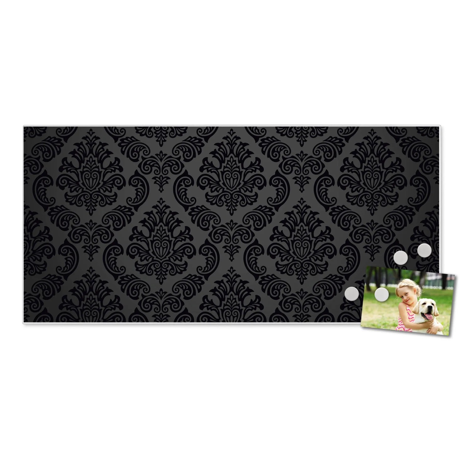 Banjado Magnettafel Mit Motiv – Stylisches Memoboard Für Küche, Büro & Kinderzimmer