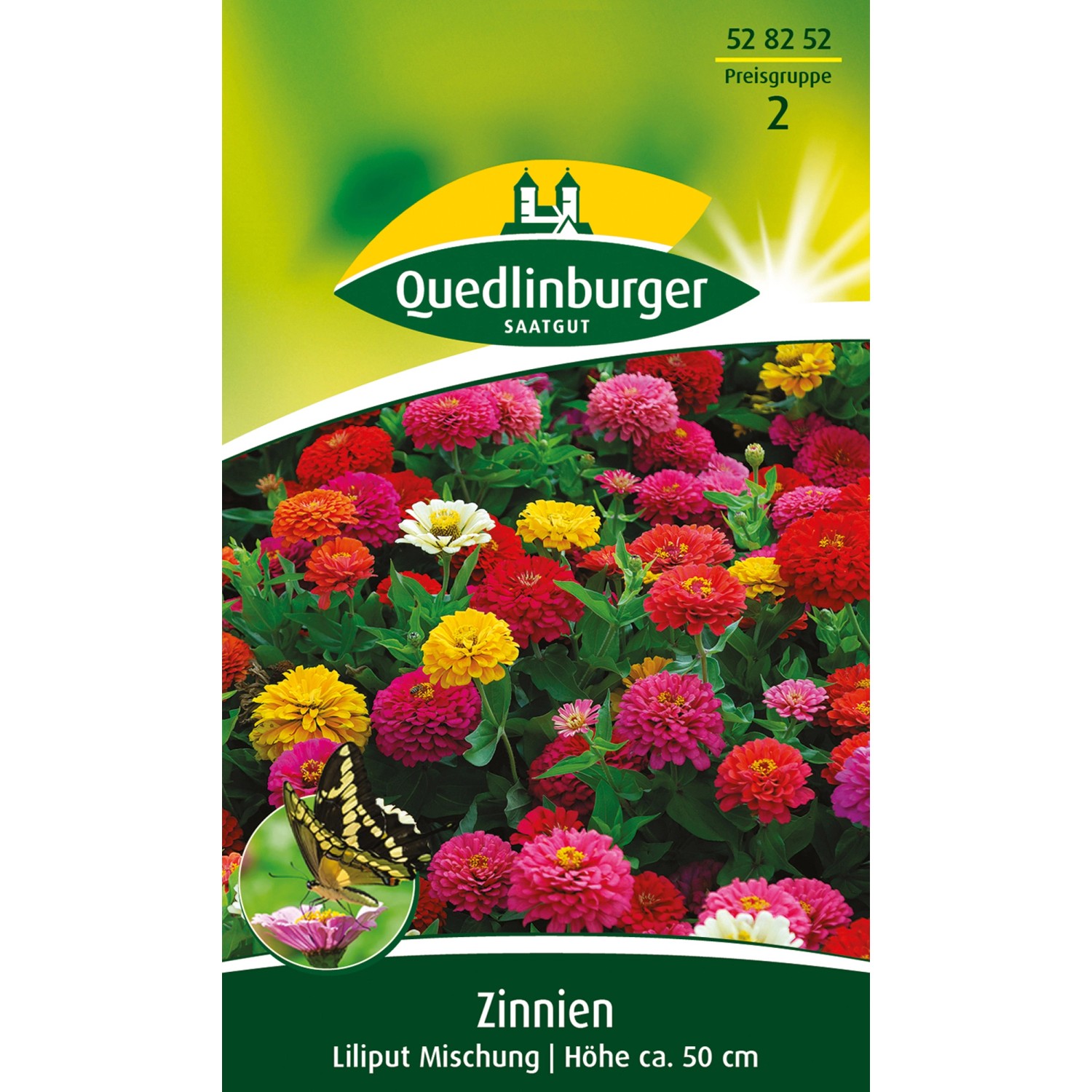 Quedlinburger Zinnie ''Liliput Mischung''