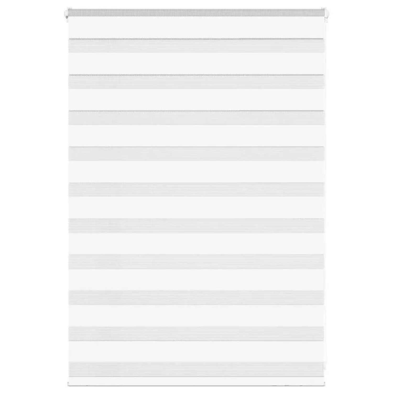 vidaXL Doppelrollo Weiß 105x100 cm Stoffbreite 100,9 cm Polyester 4014730 günstig online kaufen