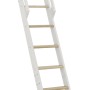 Minka Raumspartreppe Strong, Fichte weiß, 12 Stufen. Platzsparende Innentreppe.