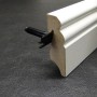 Leistenclip Easy-Fix an Sockelleiste für Laminat und Parkett, 30 Stück.