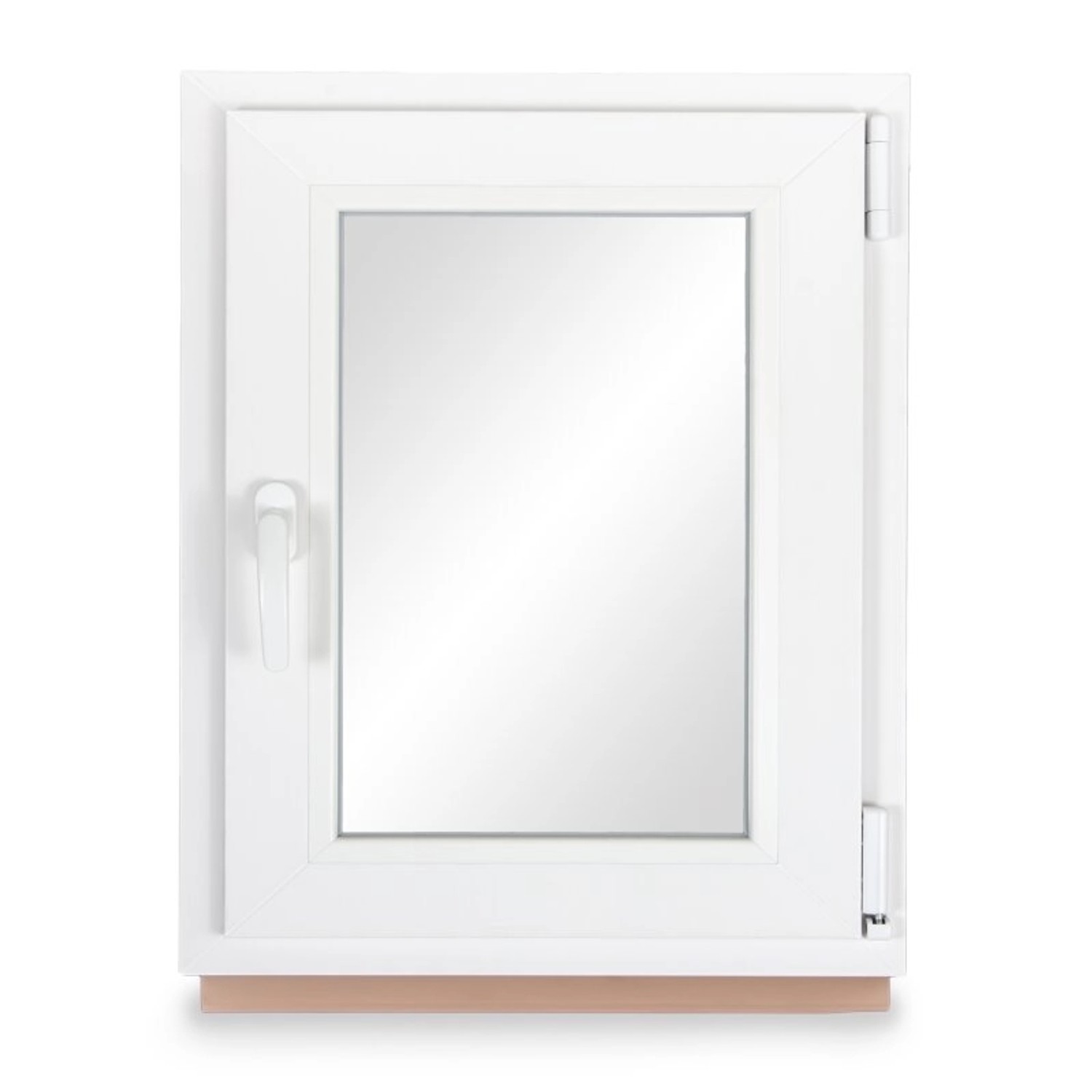 Neruli Kellerfenster Kunststoff Weiß Dreh-Kipp 55x70 cm(BxH) DIN Rechts 2 - günstig online kaufen