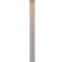 Graue Reality LED-Tischleuchte Jeff mit Akku, Ø 12,6 cm, 30 cm hoch.
