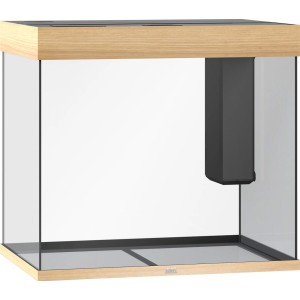 Juwel Aquarium-Set Lido LED, helles Holz, 200 l. Komplettset mit Filter, Pumpe und Heizung.