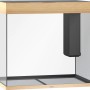 Juwel Aquarium-Set Lido LED, helles Holz, 200 l. Komplettset mit Filter, Pumpe und Heizung.