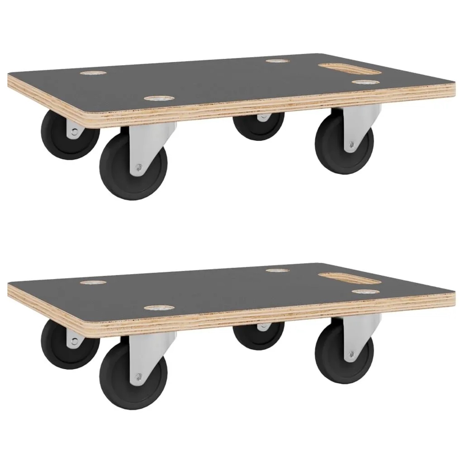 vidaXL Transportroller 2 Stk Rechteckig 60x40x11,5 cm 250 kg 154890