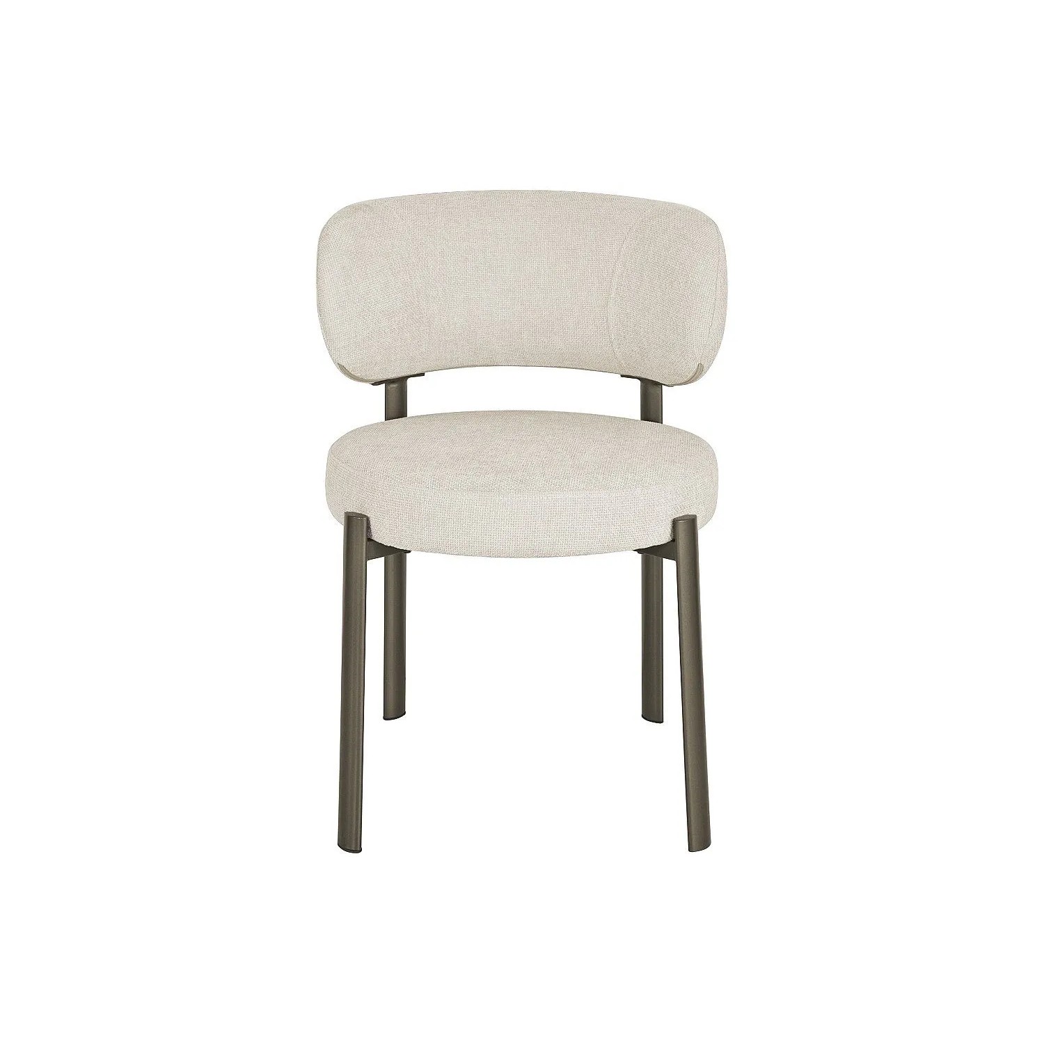 Vente-unique Stuhl Asilova Cremefarben 55 cm