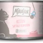 Mjamjam Katzen-Nassfutter Saftiges Hühnchen mit Lachsöl, 200g Dose. Katzenfutter mit Hühnchen und Lachsöl.