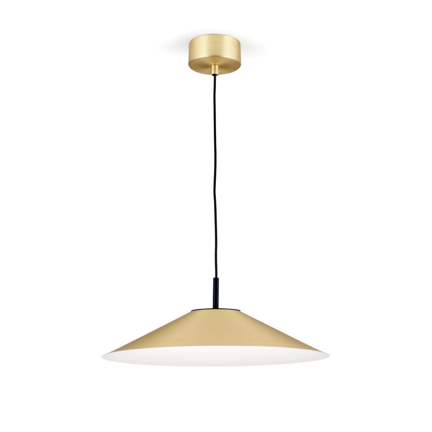 Orion Leuchten LED Hängeleuchte Gourmet Ø 35 cm Gold 3000K 22W 1700lm günstig online kaufen