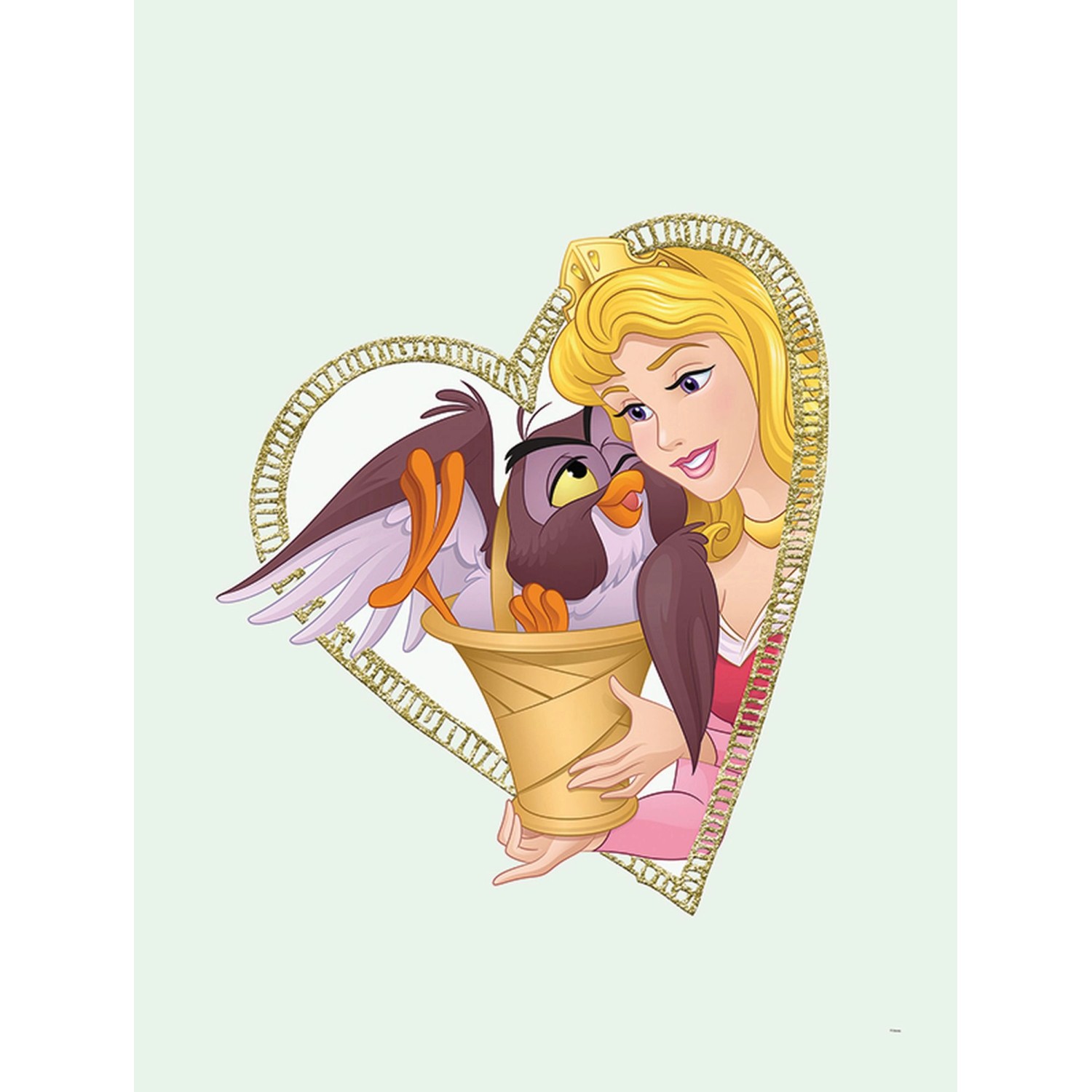 Disney Poster Dornröschen Multicolor 30 x 40 cm 610167 günstig online kaufen