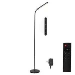 NETTLIFE LED Stehlampe aus Metall L137cm Schwarz