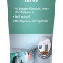 OBI Ausbesserungsfarbe, Weiß matt, 250ml Tube mit integrierter Bürste.