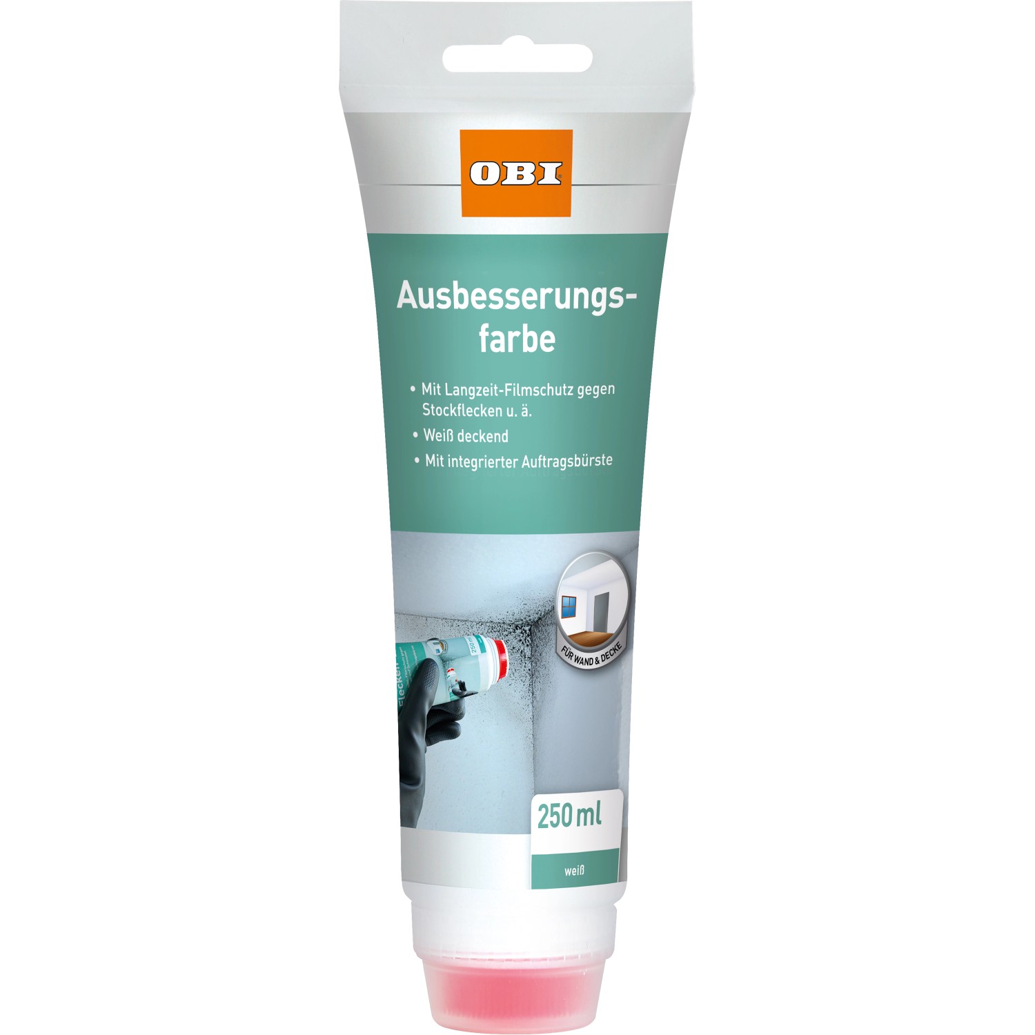 OBI Ausbesserungsfarbe Weiß matt 250 ml