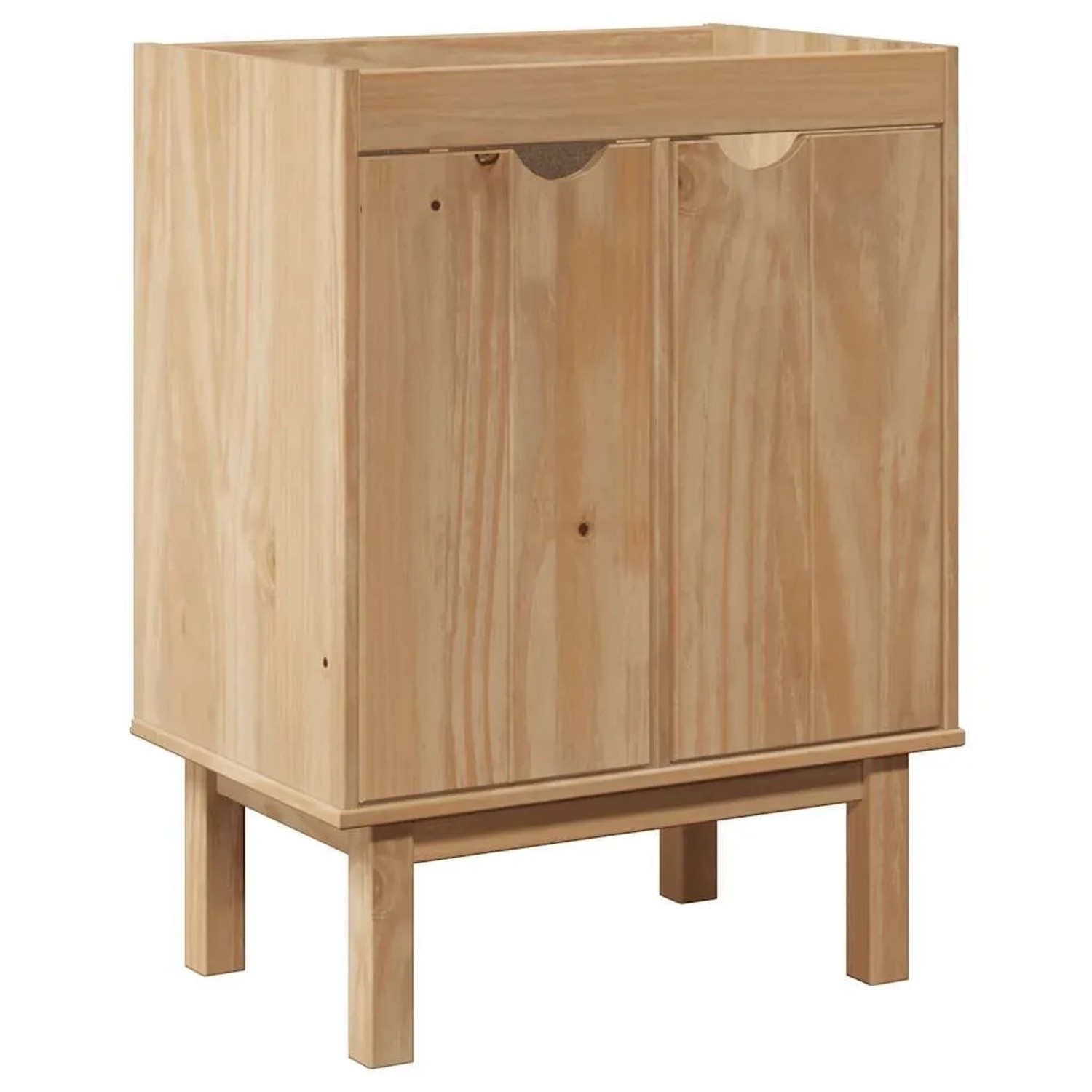 vidaXL Waschbeckenschrank OTTA 59x40x80 cm Massivholz Kiefer 4013460