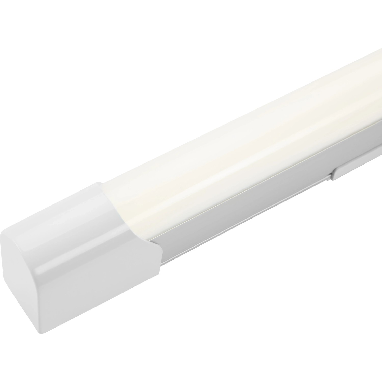 LED-Unterbauleuchte in Silber, Aluminium/Kunststoff, Kaltweiß