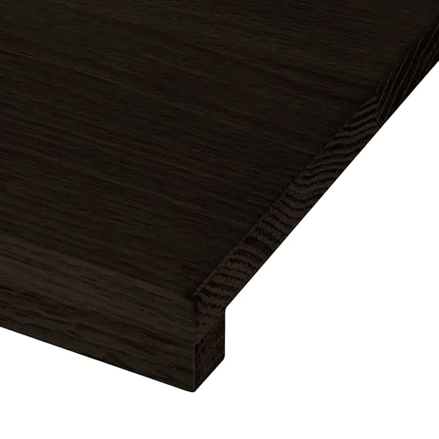 vidaXL Treppenstufen 2 Stk Dunkelbraun 110x30x2 cm Massivholz Eiche 3283806_8
