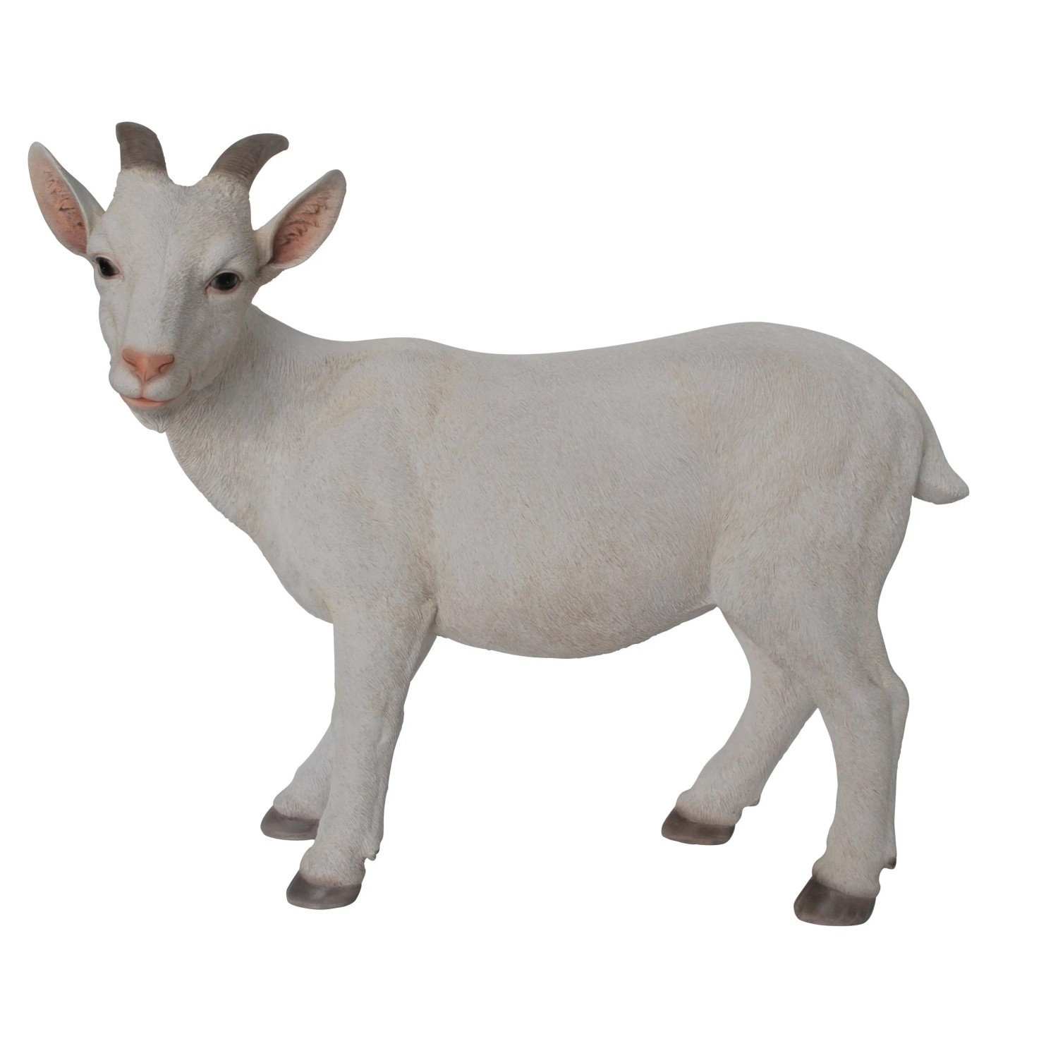 Miniatur-Zubehör: 6 Ziegen-Figuren, Je 4 Cm Hoch – Perfekt Für Dioramen, Spielwelten & 7-10 Cm Große Figuren