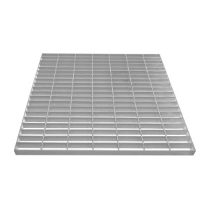 Verzinkter Gitterrost, 700x700mm, für hohe Belastungen. Stahlgitter für Industrie und Gewerbe.