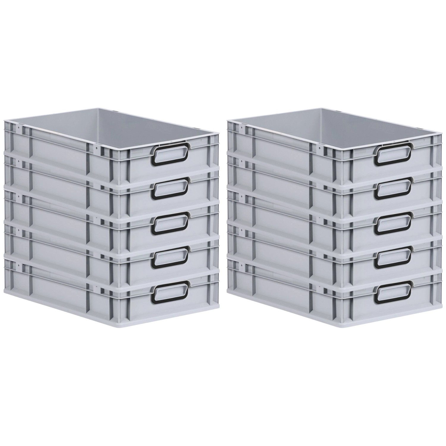PROREGAL SparSet 10x Eurobox Nextgen Color HxBxT 12x40x60cm 23 Liter Griffe günstig online kaufen