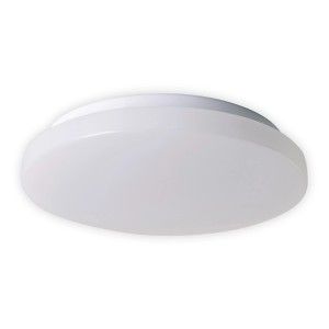 Weiße LED-Deckenleuchte Fontana von Näve mit Bewegungsmelder.