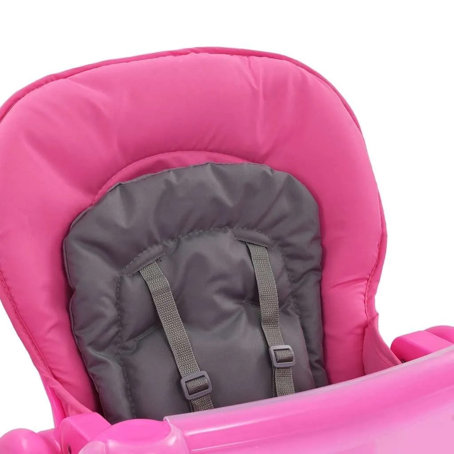 vidaXL Baby-Hochstuhl Rosa und Grau 10186_9