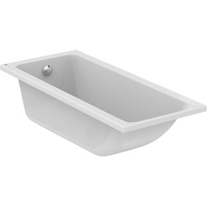 Weiße Ideal Standard Connect Air Badewanne, 160x70 cm, aus Sanitär-Acryl.
