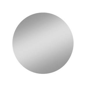 Runder Kristall-Form Spiegel Dalved, Ø 30 cm, für Wandmontage.