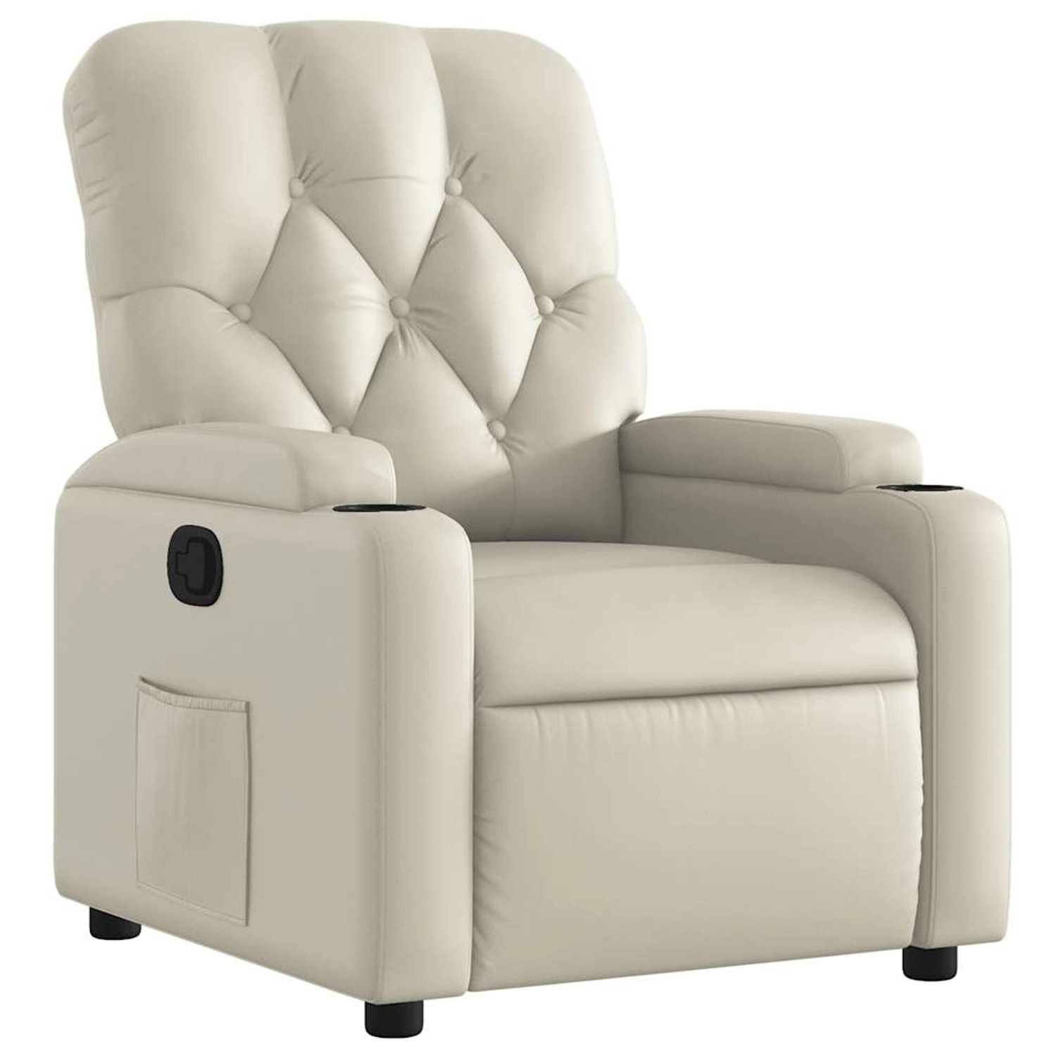 vidaXL Relaxsessel Creme Kunstleder 372504 günstig online kaufen