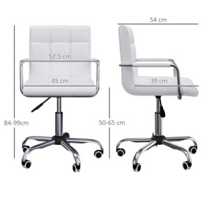 HOMCOM Bürostuhl 52,5 x 54 x 84 - 99 cm