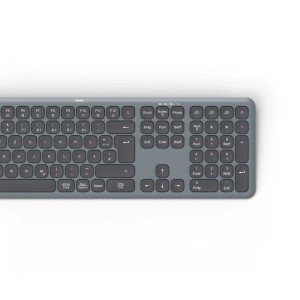 Kabellose Hama Multi-Device Tastatur WK-550 QWERTZ in Schwarz für PC, Laptop & Co.