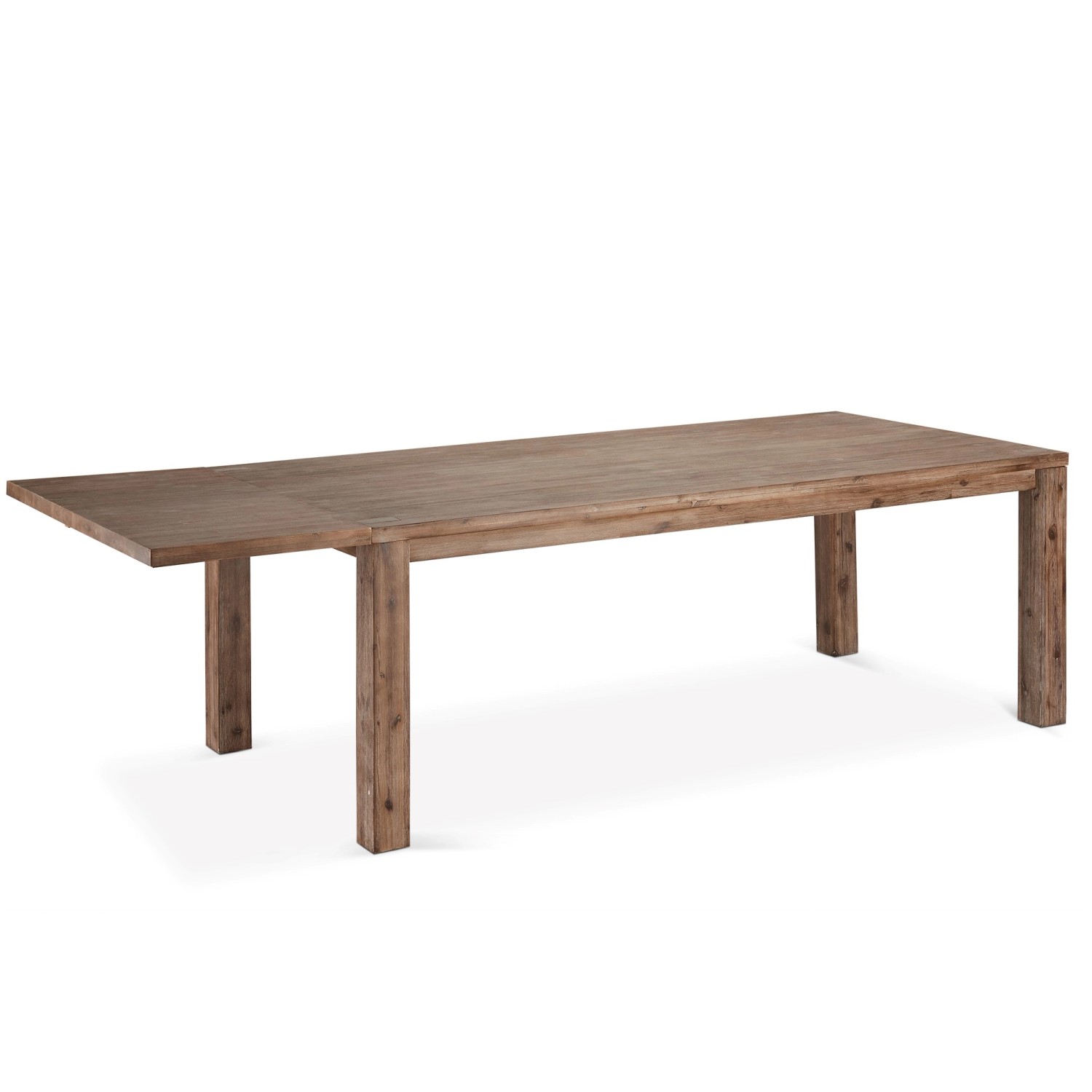 ebuy24 Alana Einlegeplatte aus Akazienholz, braun gebeizt, 90x50 cm, für Esstische.