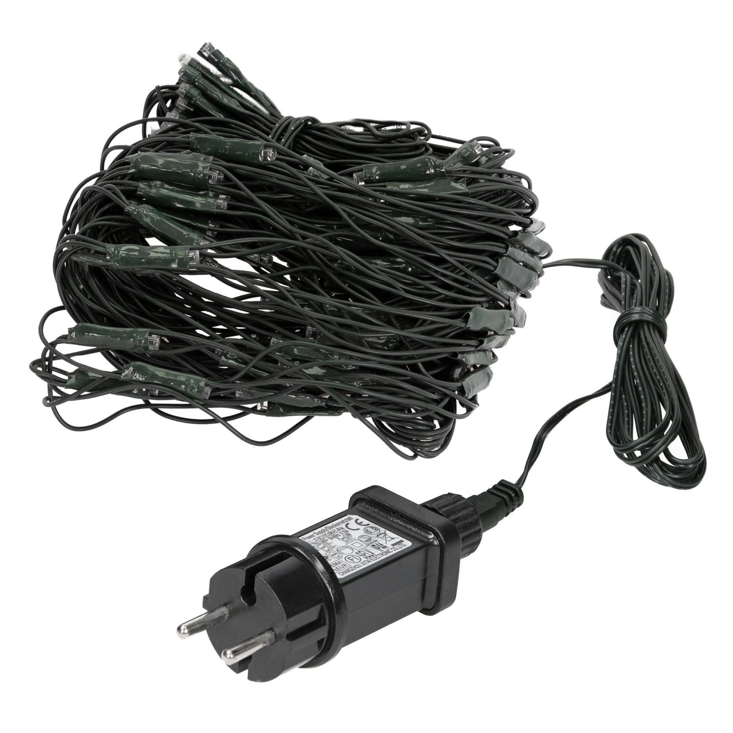 ECD Germany LED Lichternetz 160 Warmweiße LEDs 2x1m Weihnachten IP44 Wasser günstig online kaufen