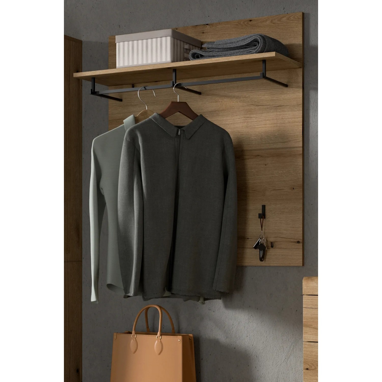Inn.Furn Garderobenpaneel in Evoke Eiche 90 cm Shawn_7