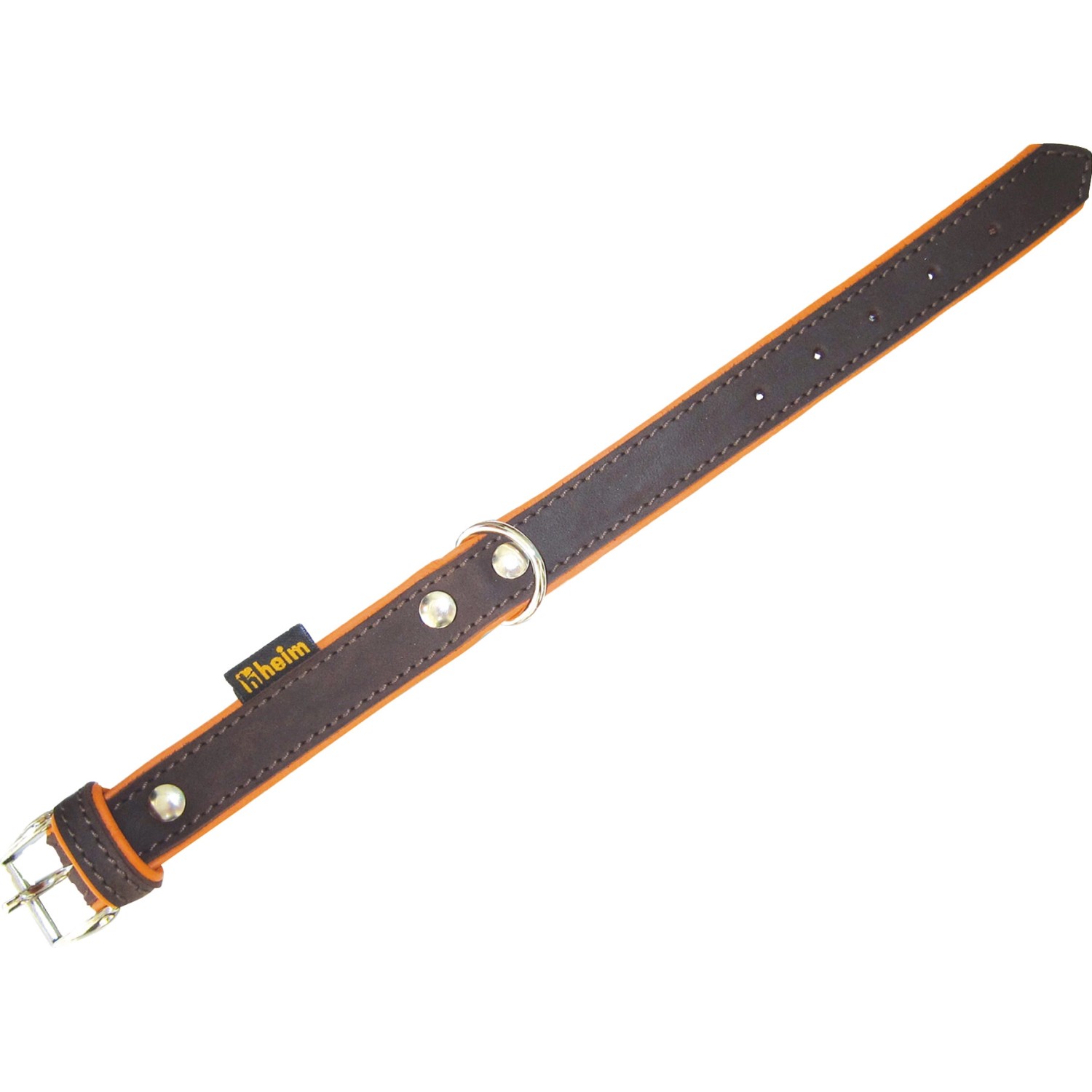 Heim Hundehalsband Braun-Terrakotta Toskana Breite 30 mm Länge 55 cm