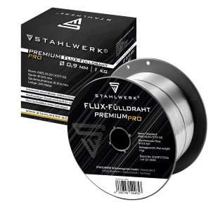 STAHLWERK Schweißdraht Fülldraht E71T-GS Ø 0,9mm 1kg, Zubehör für Schweißgeräte.