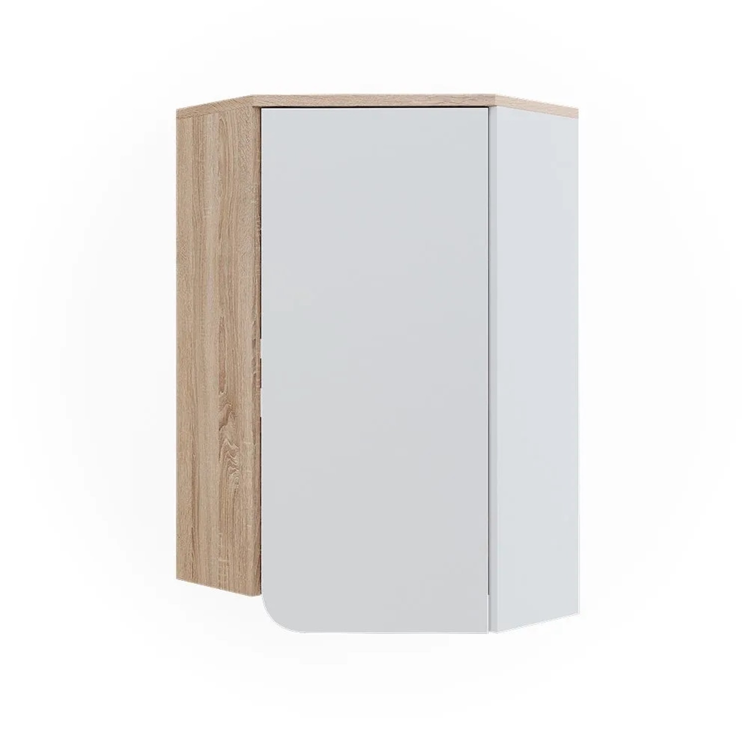 Vicco Eckhängeschrank Karen Sonoma Weiß 42 x 75