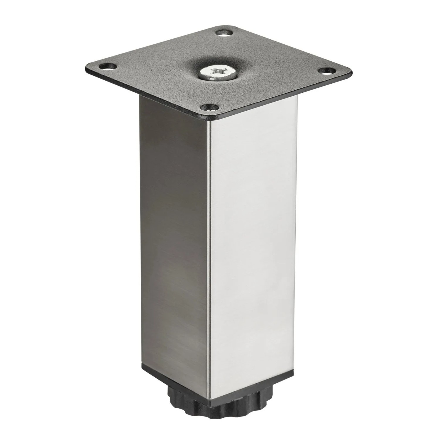 SOTECH Möbelfuß ZULU 38 x 38 x 120 mm Edelstahlfarbig