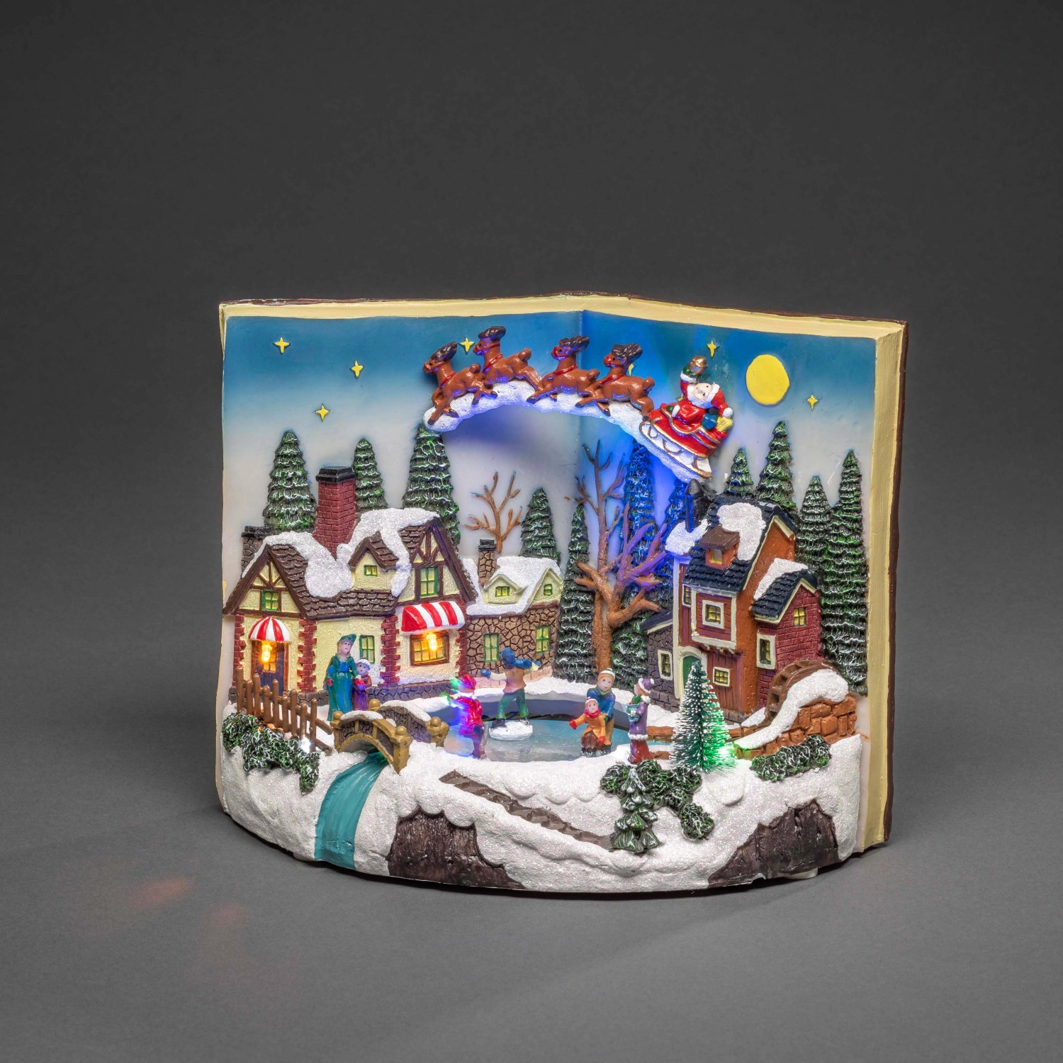 Konstsmide LED-Szenerie Buch mit Kindern 8 bunte LEDs günstig online kaufen