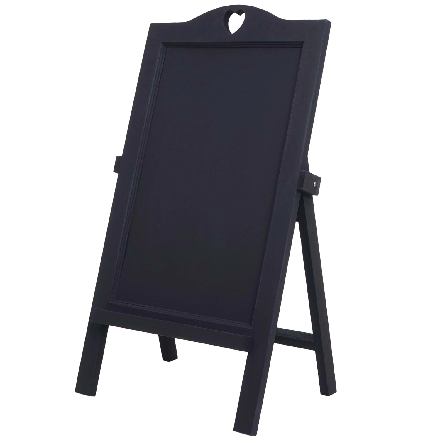 PROREGAL Werbetafel 66x37x27cm Shabby-Look Vintage Dunkelgrau günstig online kaufen