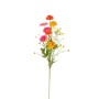 Kunstblume Margerite in Fuchsie, 60 cm hoch, verschiedene Farben. Dekorative Kunstpflanze für Innenräume.
