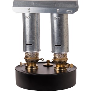 Vitavia Paraffinheizung Lit Fire für Gewächshäuser bis 5m², verzinkt und pulverbeschichtet.