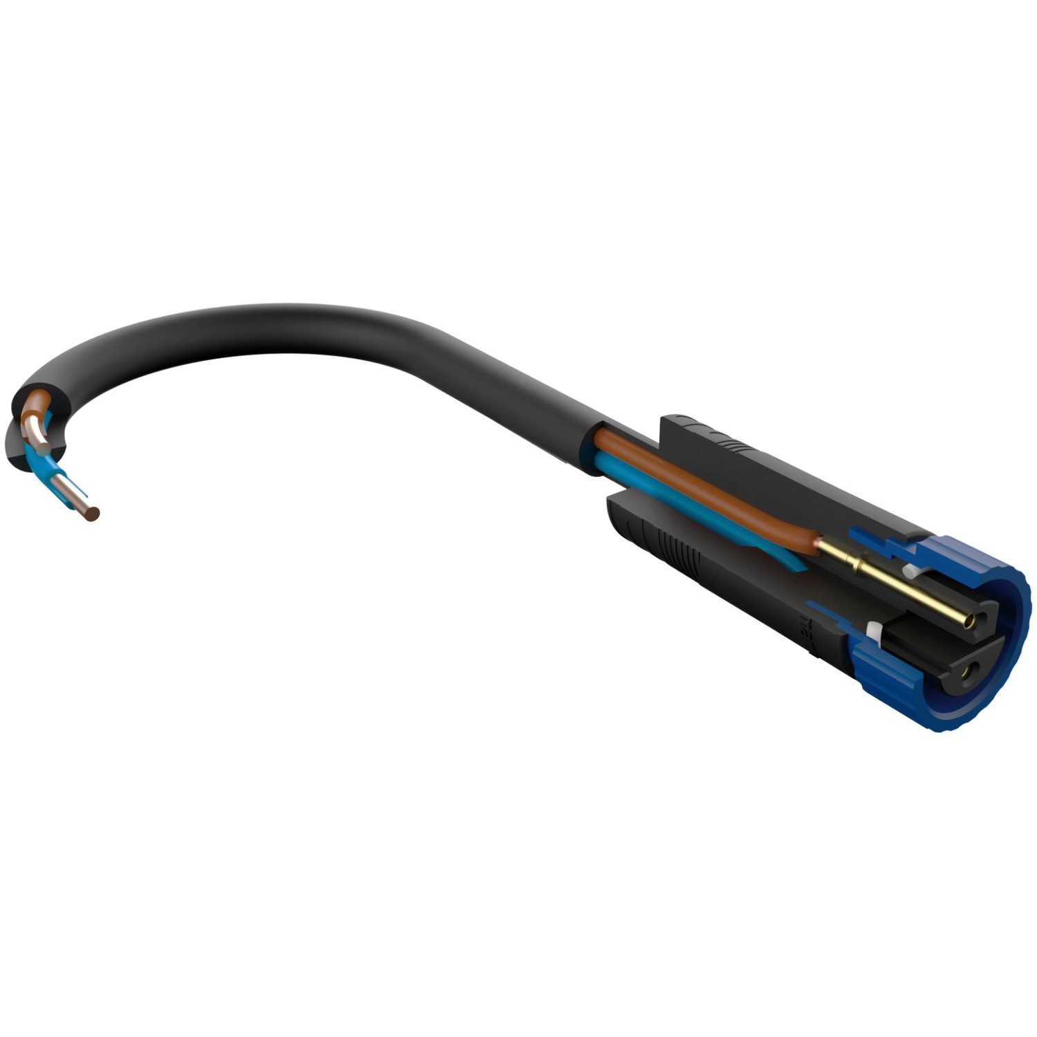 Paulmann Plug & Shine Kabel mit offenem Ende für Außenbeleuchtungssysteme.